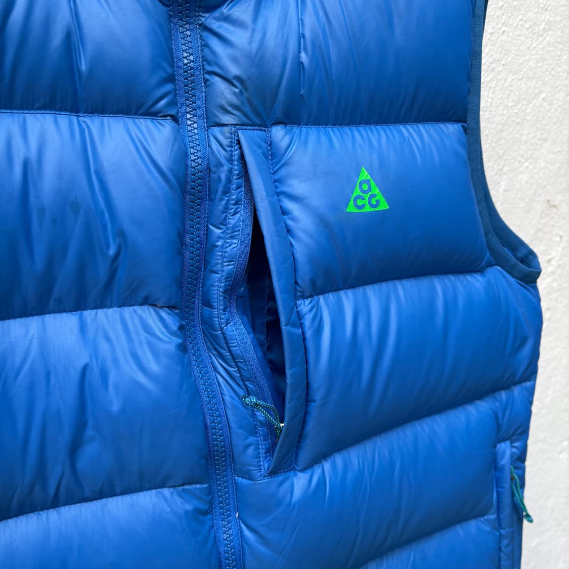 나이키 에이씨지 Nike Acg 블루 구스 다운 베스트 상품이미지4