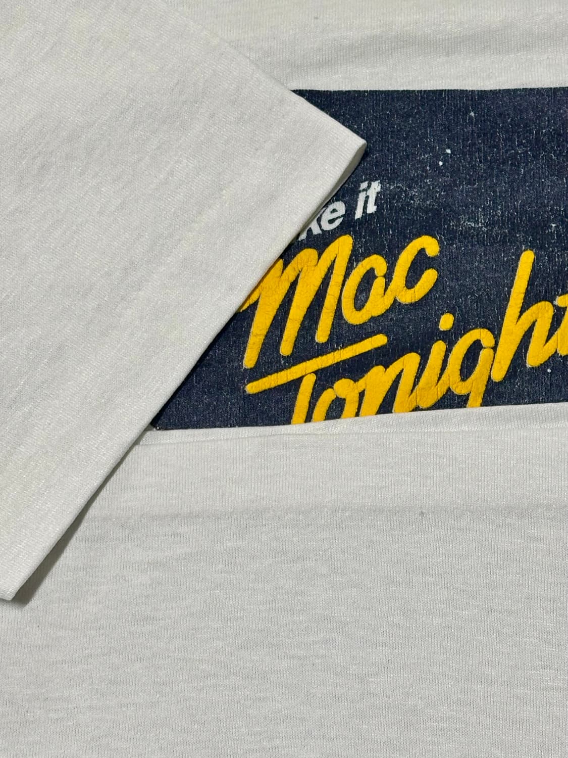80s USA Mac Tonight 맥투나잇 맥도날드 빈티지 티셔츠 상품이미지8