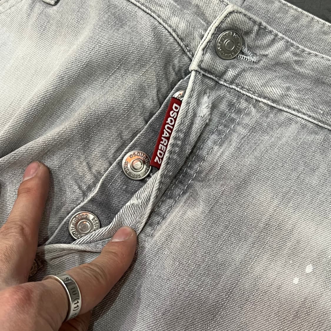  디스퀘어드2 티비 바이커진 +명품감정서 y14426 상품이미지5