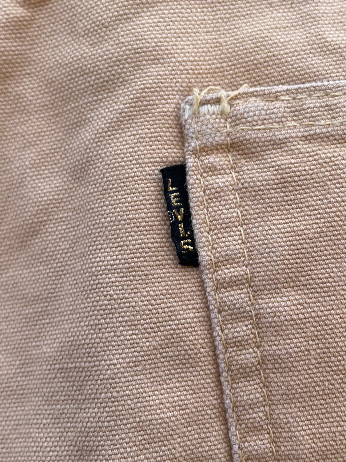 Rare!)60s LEVIS Crazy Legs Canvas Pants 상품이미지8