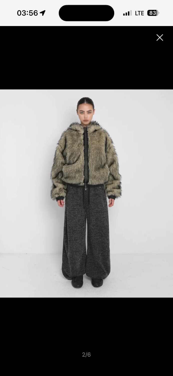 샌드릭 리버시블 퍼 블랙 옐로우 상품이미지2