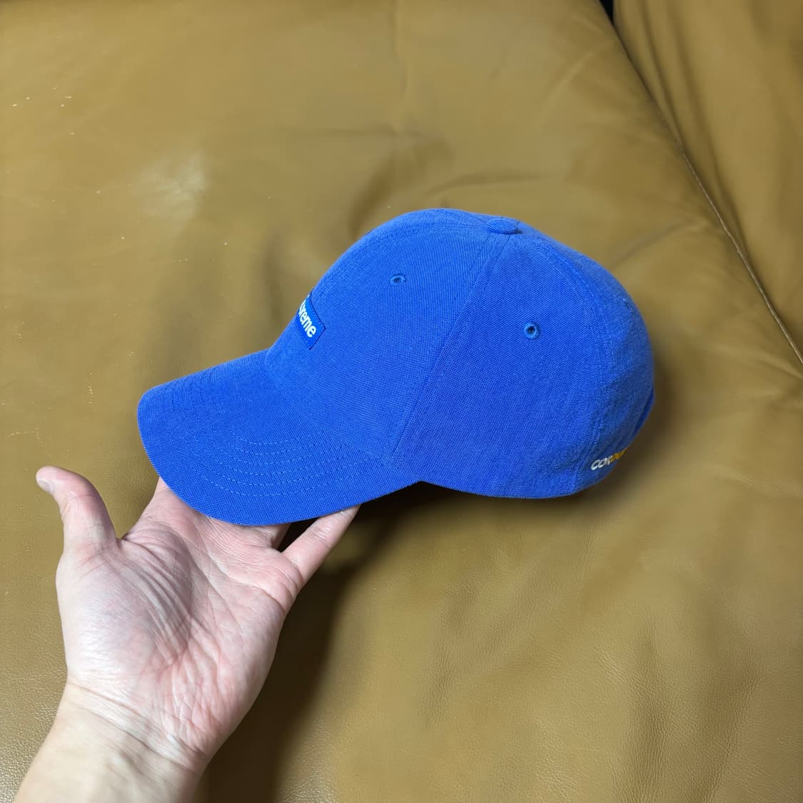 슈프림 6패널 볼캡 모자 코듀라 로얄 상품이미지4