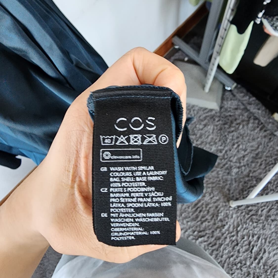 COS 코스 민소매 롱 원피스 상품이미지7