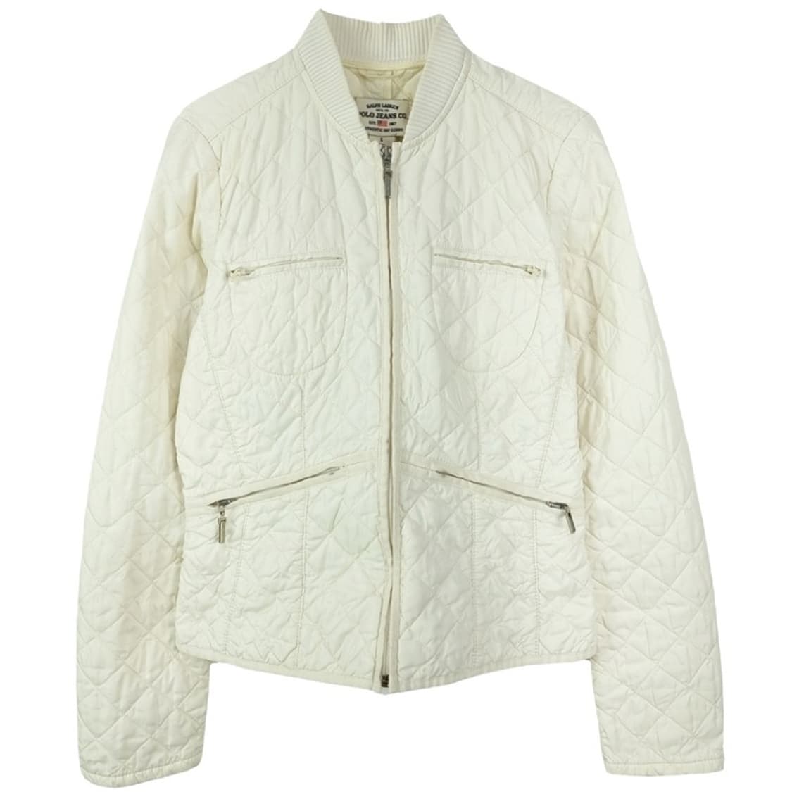 [폴로 랄프로렌] 멀티 포켓 퀄팅 퀼팅 자켓 아이보리 M19100 상품이미지2