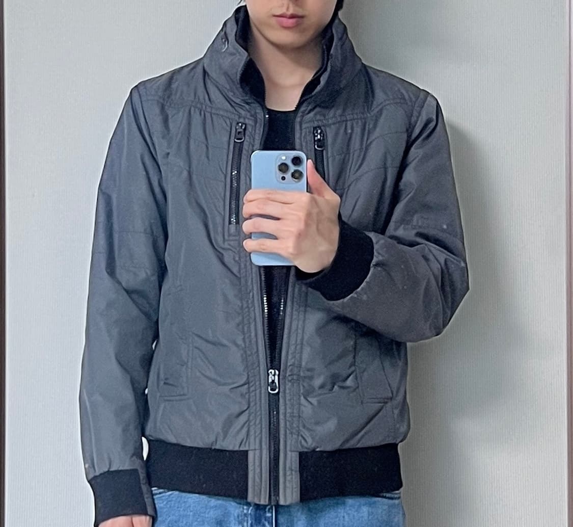 더블 집업 나일론 자켓  상품이미지4
