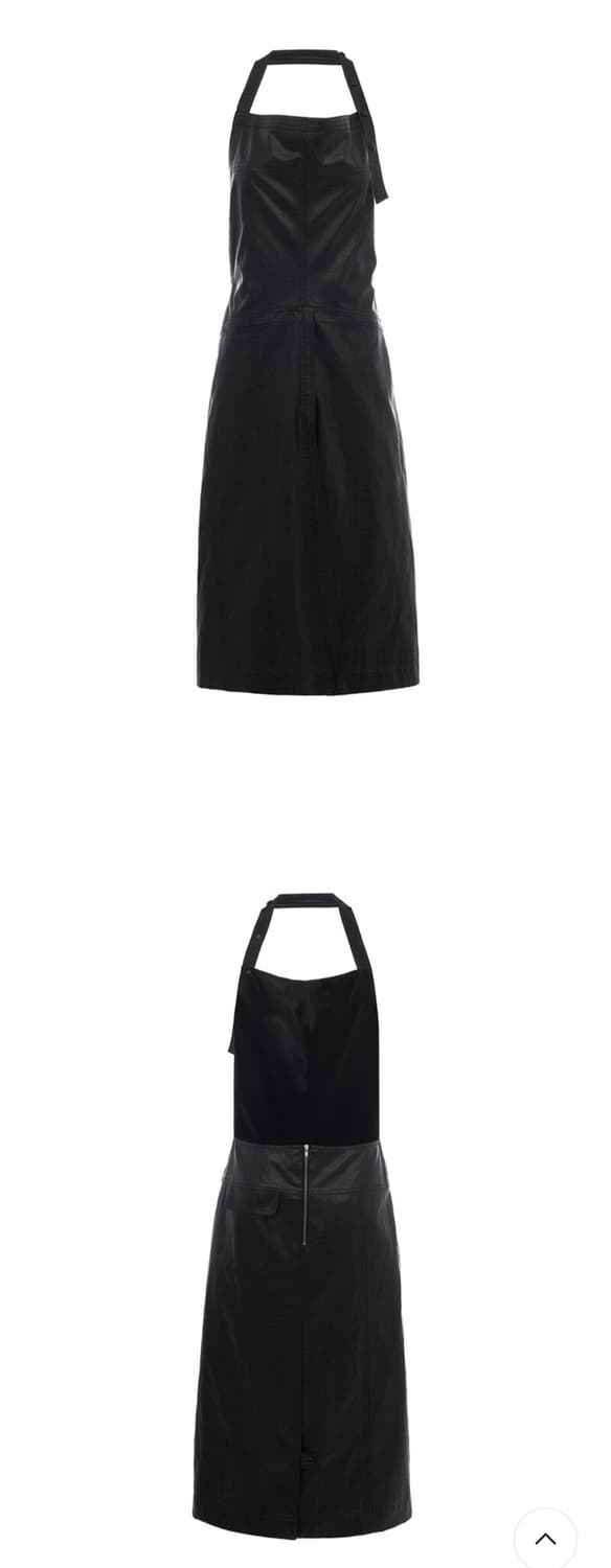 오픈와이와이 더오픈프로덕트 레더 홀터넥 원피스 오픈YY 상품이미지4