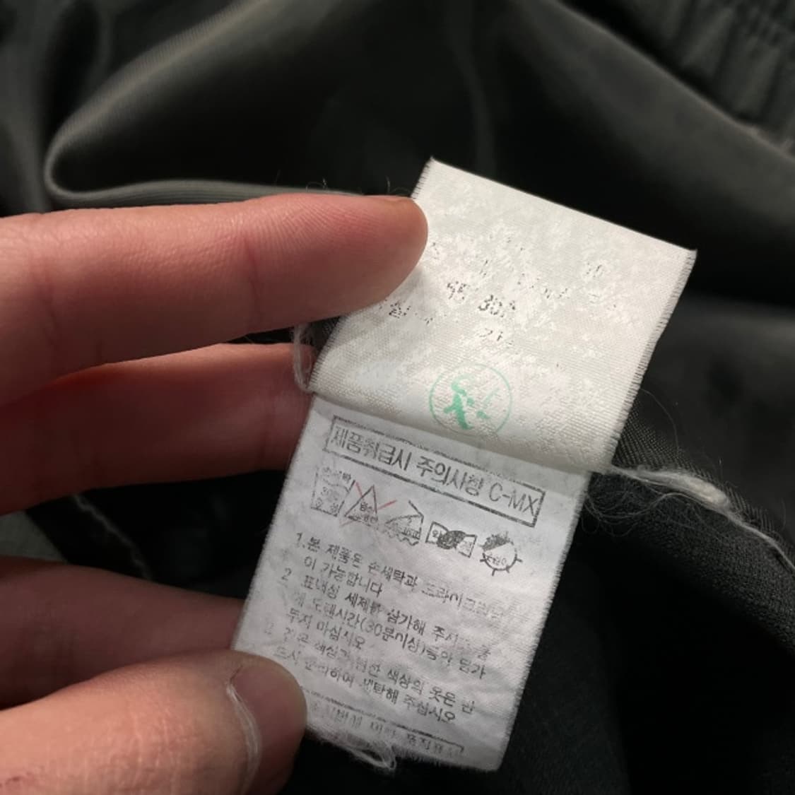 105 입생로랑 미니멀 린넨 블루종 자켓 상품이미지5