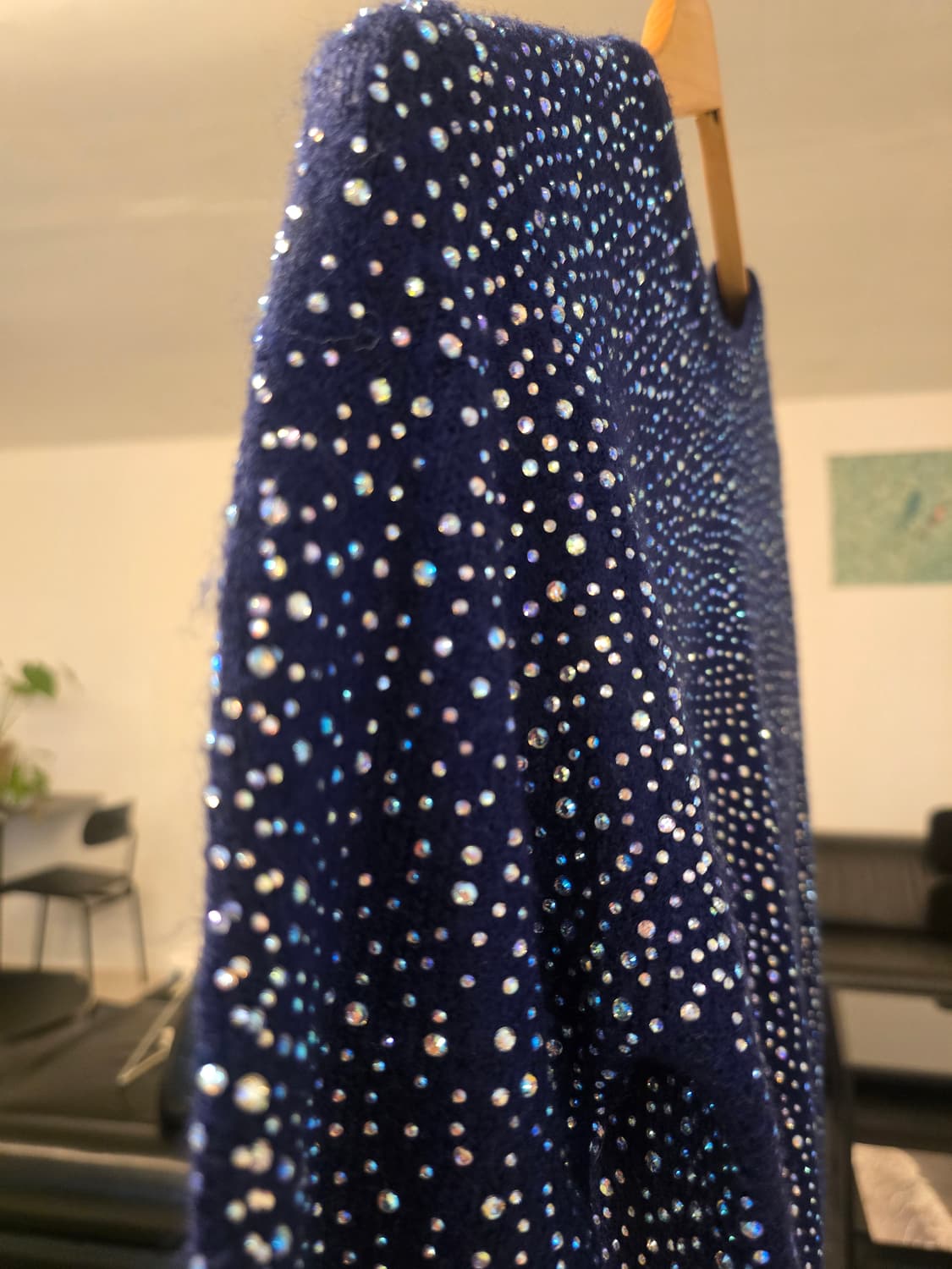 자라 큐빅 니트 스웨터 상품이미지2