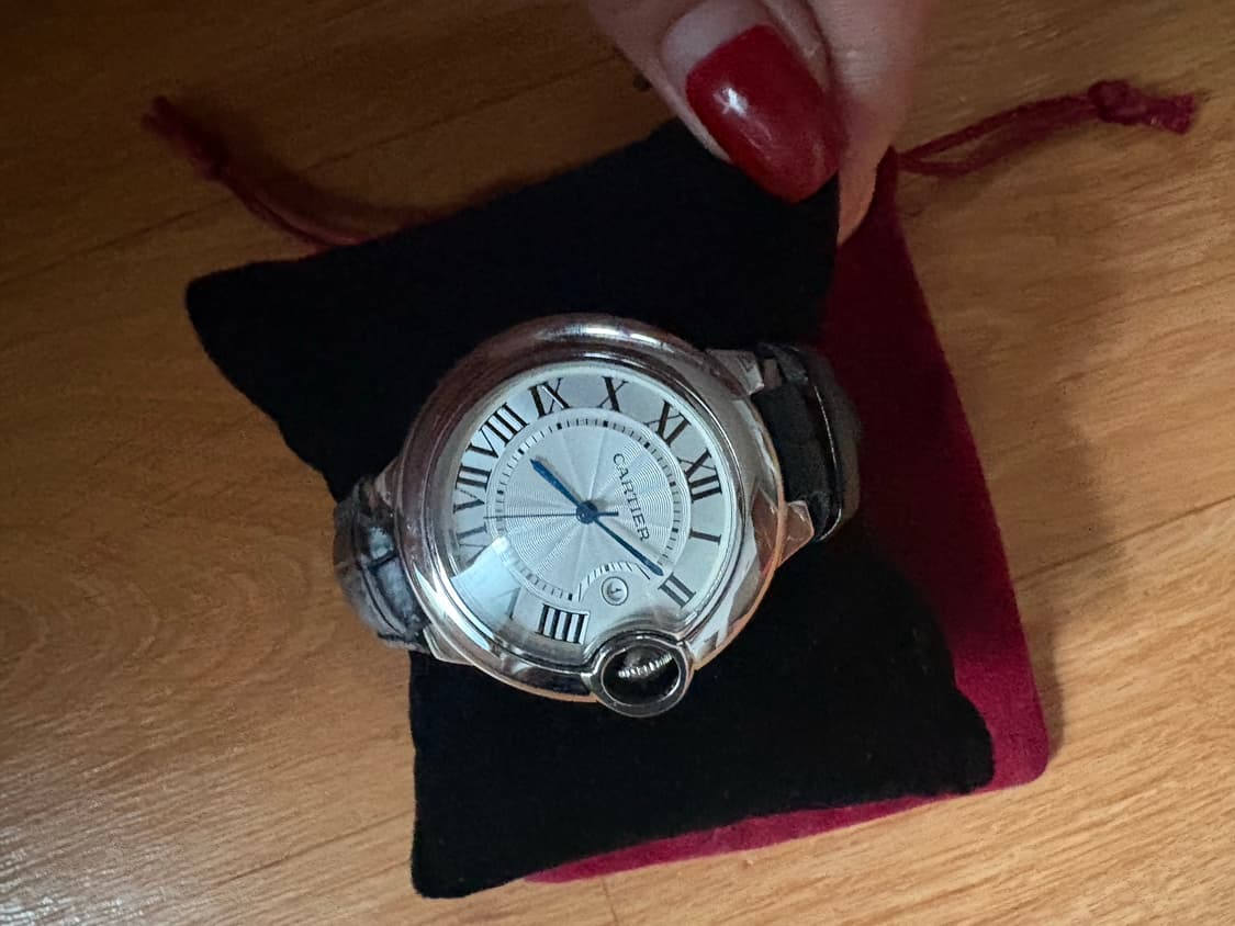 까르띠에 발롱블루 시계 급매 상품이미지10