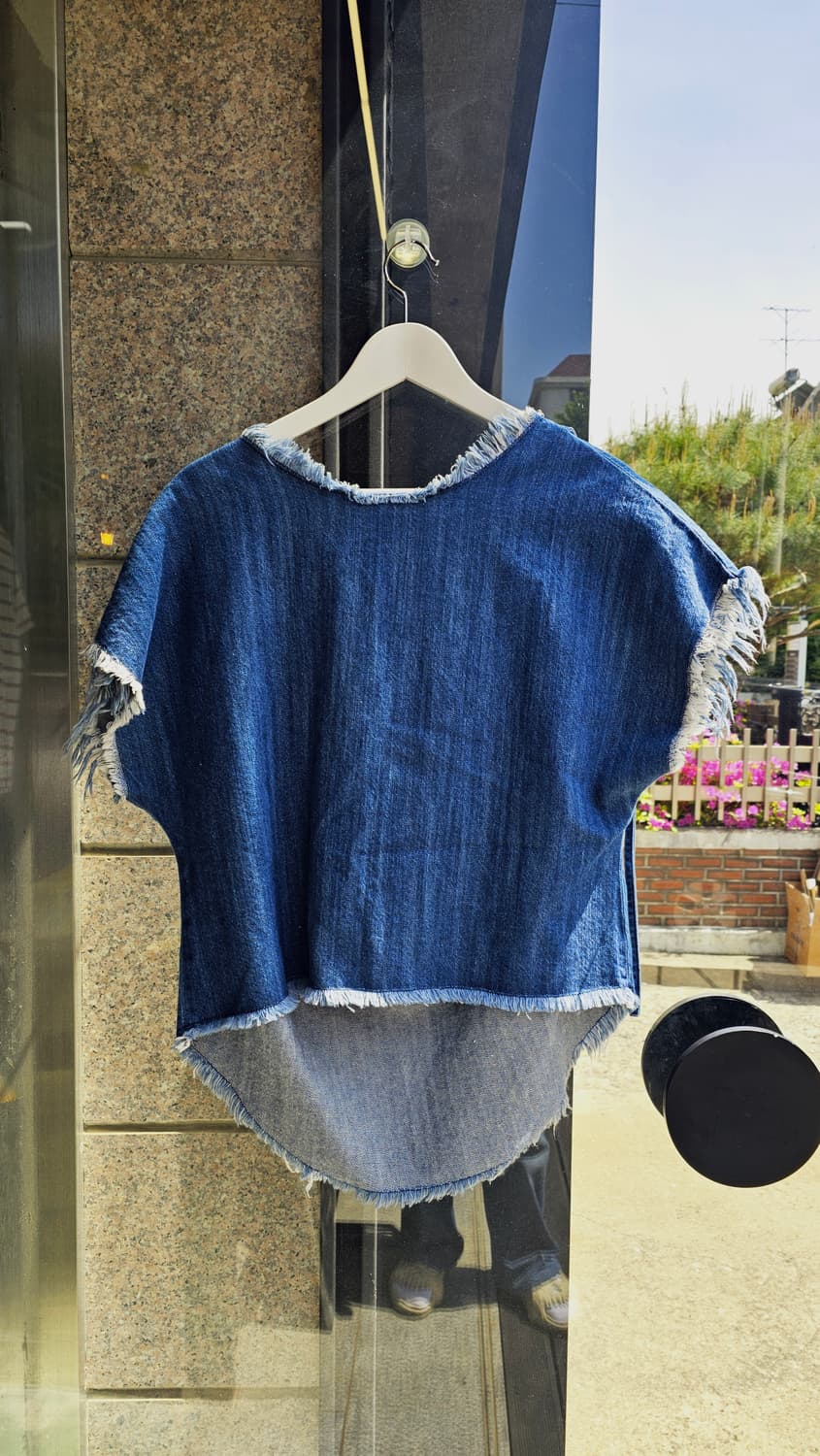 데님 민소매 상품이미지1