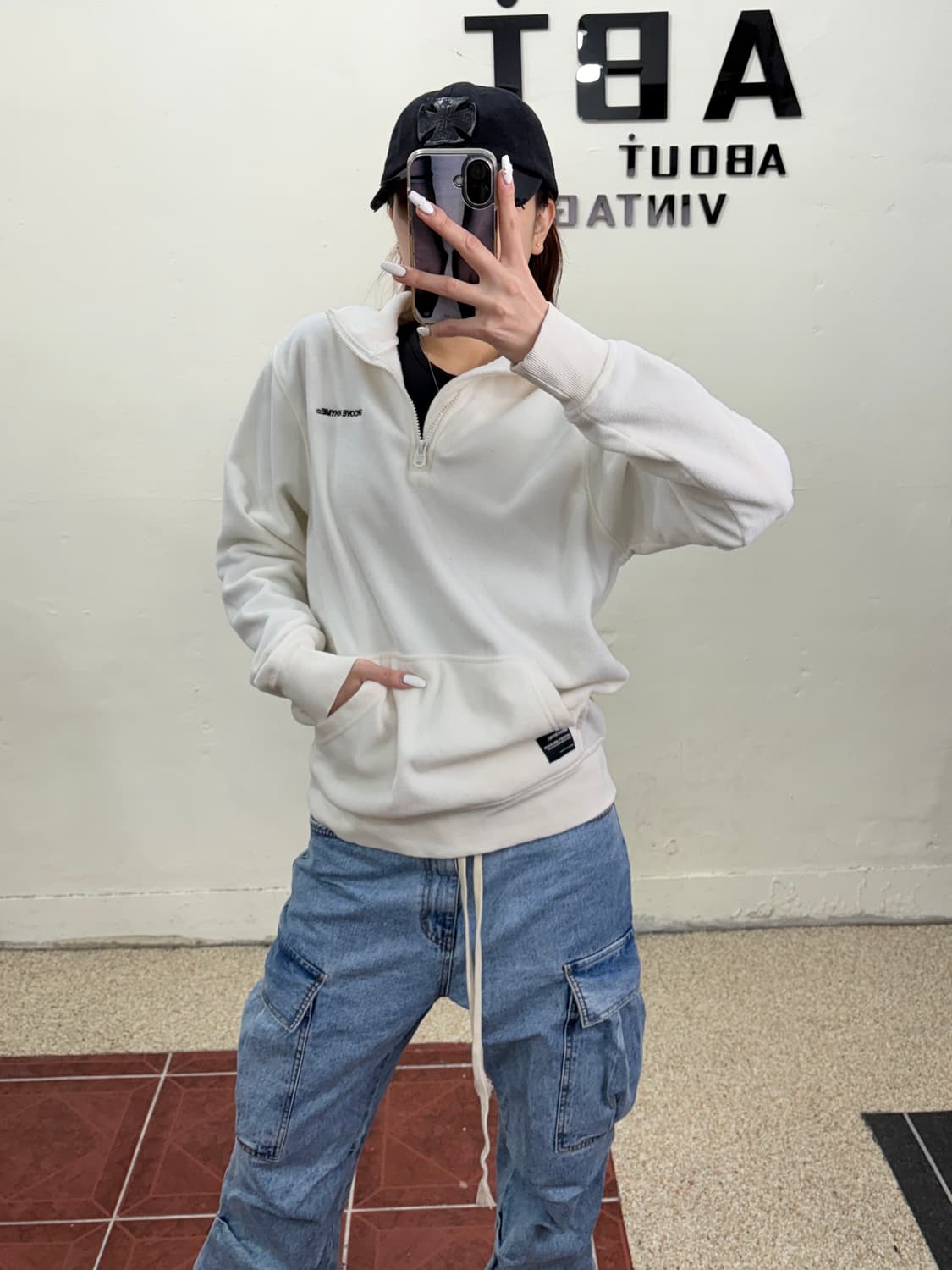 그루브라임 후리스 아노락 S 상품이미지2