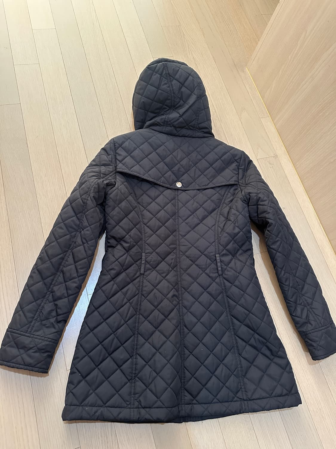 타미힐피거 여성 퀼팅 하프트렌치 누빔후드코트 경량 XS 상품이미지7