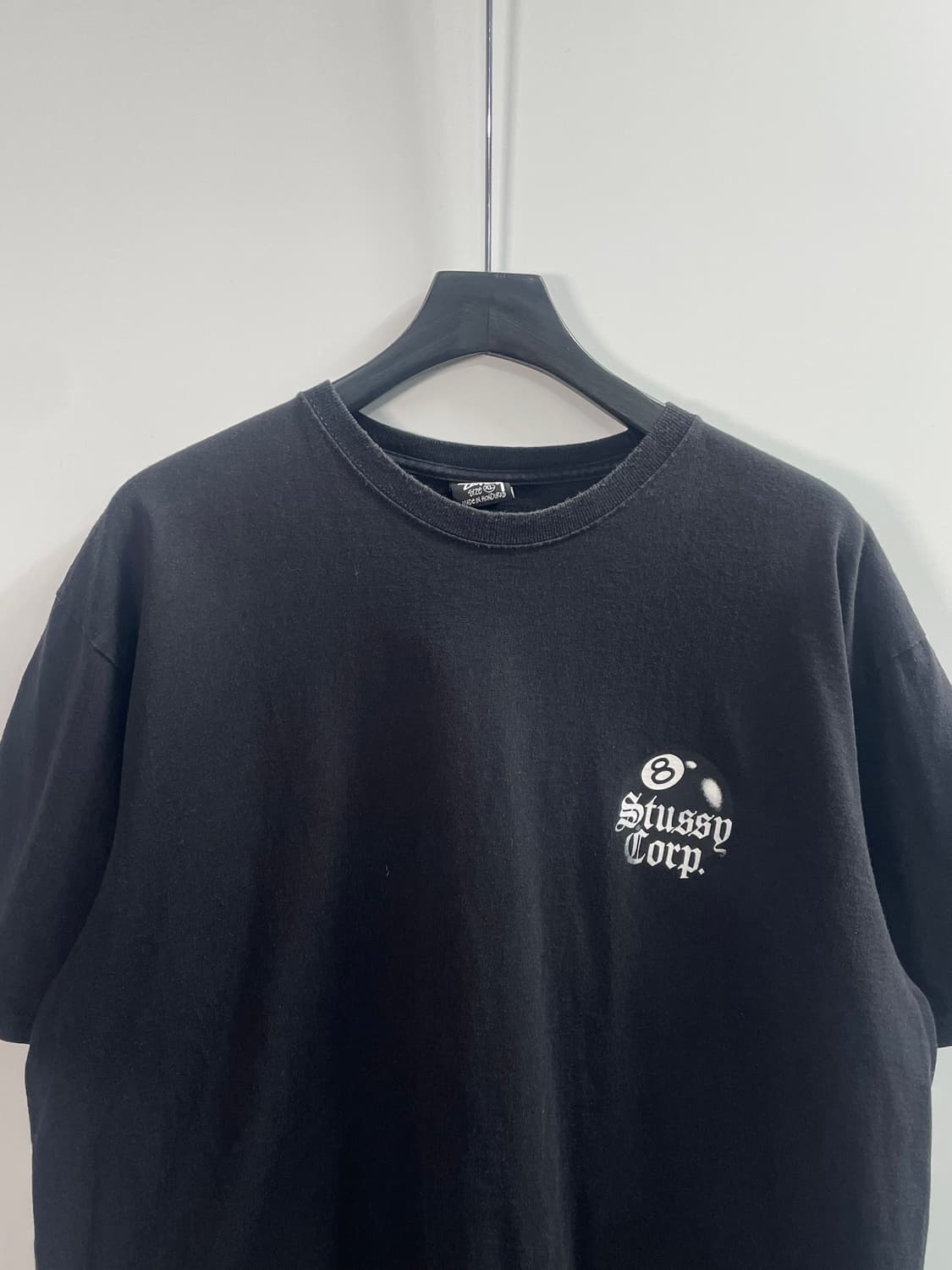 스투시 8볼 corp 라운드 반팔 티셔츠 (on.700)   상품이미지4