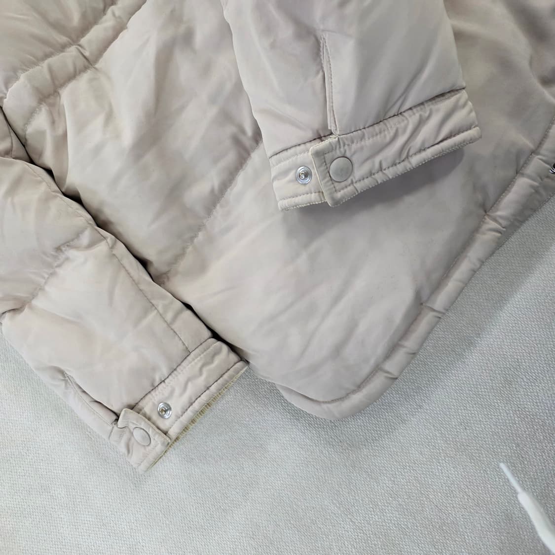 [85] 로엠 덕다운 카라 숏 점퍼 0210J 상품이미지6