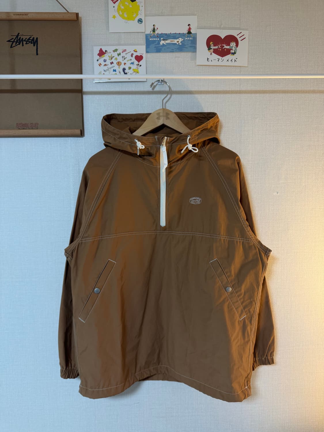 [M]스노우피크 재팬 마운틴 아노락 브라운 상품이미지1