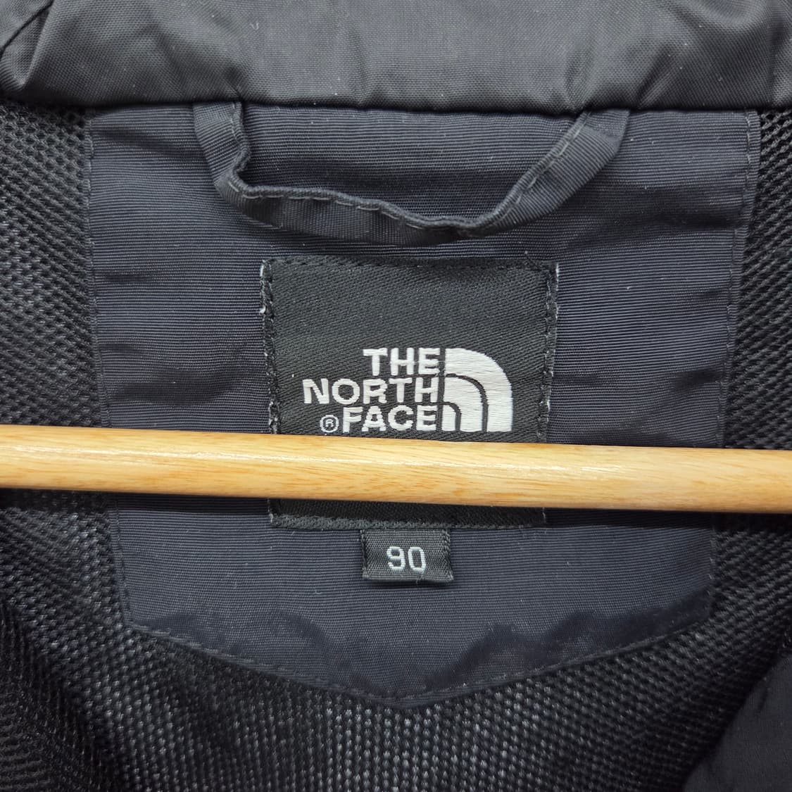 노스페이스 블랙 바람막이 후드 자켓 여m 상품이미지5