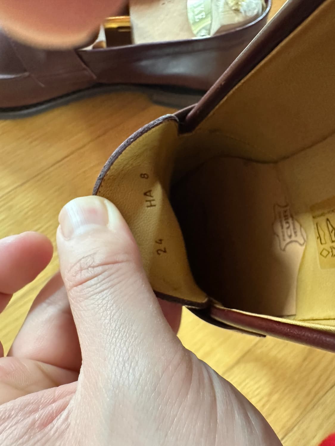 파라부트 아도니스 로퍼 버건디 UK8 상품이미지4