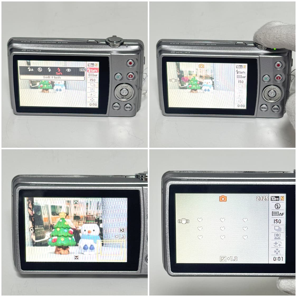 카시오 엑슬림 Z270 실버 빈티지디카 상품이미지6