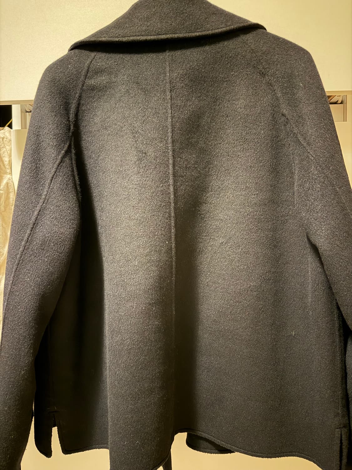 폴앤조 블랙 더블 피코트 S 상품이미지7