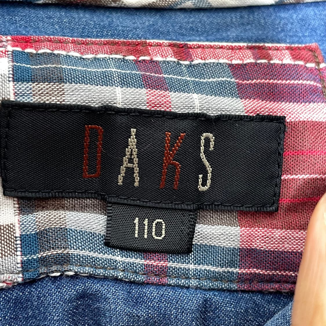 닥스 패치워크 셔츠 2XL  상품이미지4