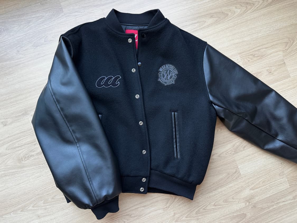 우알롱 바시티 자켓 상품이미지1