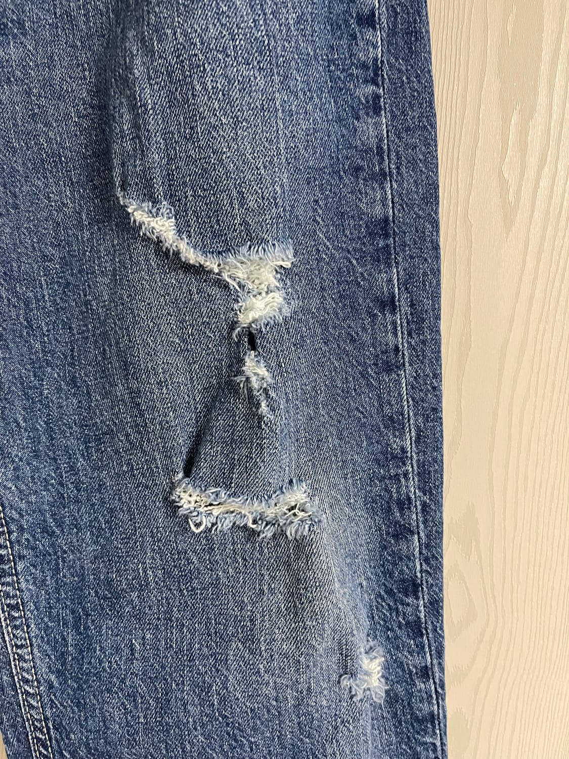 갭 (GAP) High Rise Cheeky Straight 데님31 상품이미지4