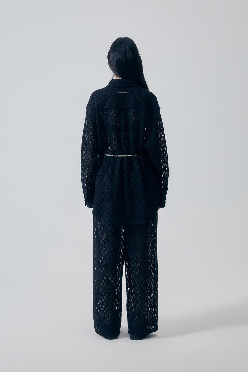 트리밍버드 Lace Embellished Set-up Shirt 상품이미지4