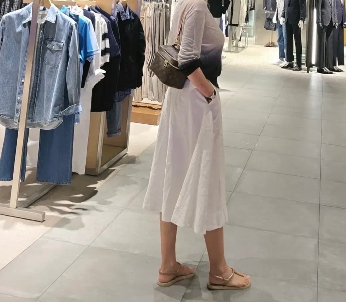 폴로랄프로렌린넨스커트 상품이미지3