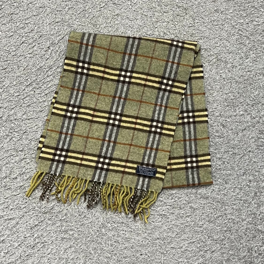 버버리 캐시미어 머플러 상품이미지4