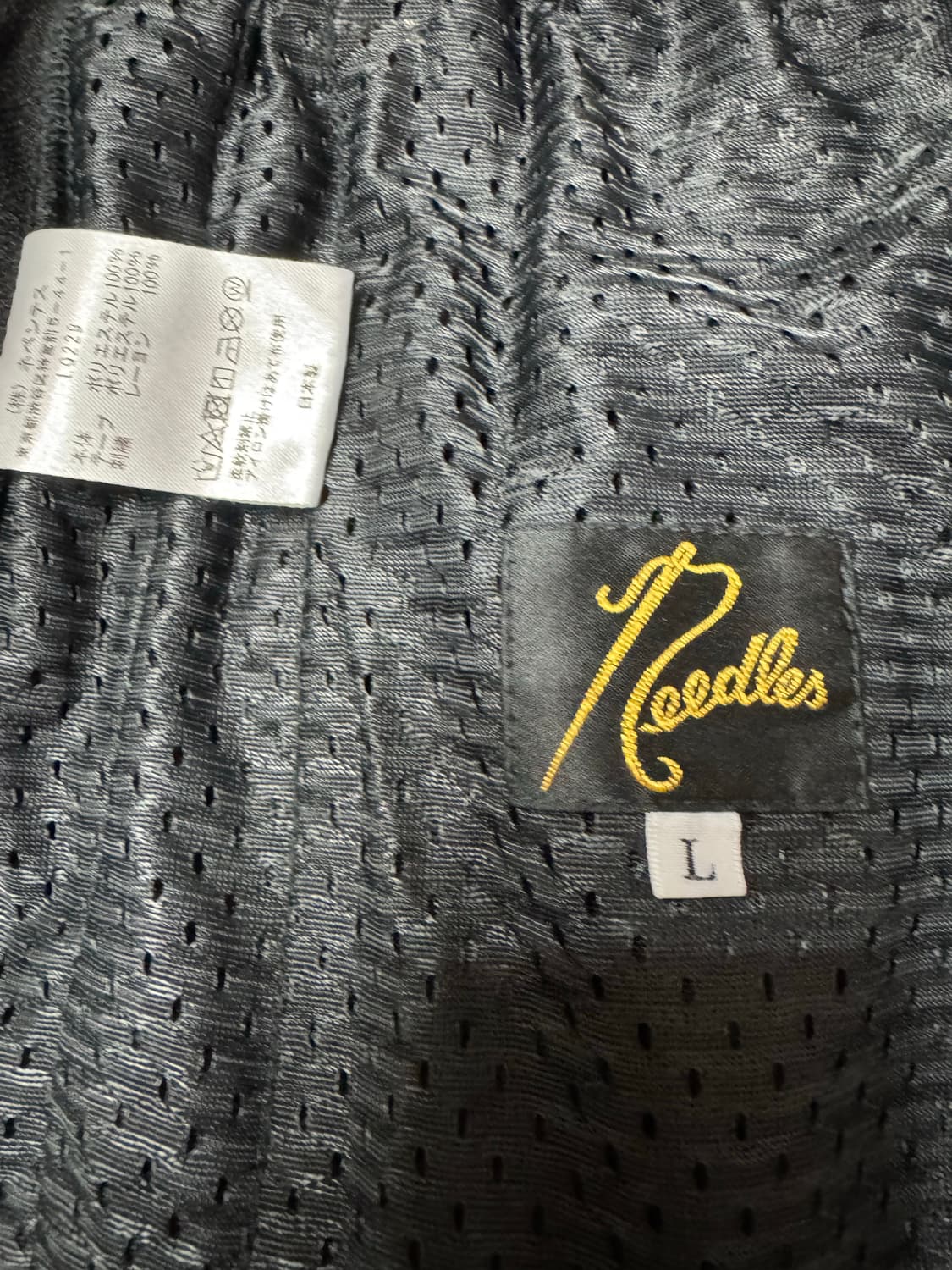 니들스 트랙팬츠 블랙 핑크 L 상품이미지3