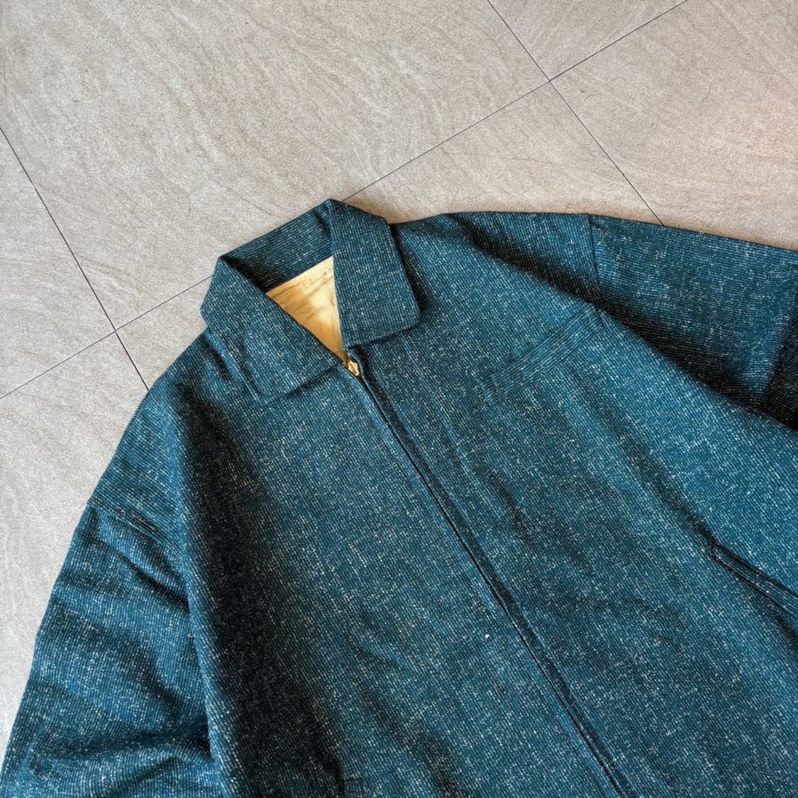 90s Vintage Nep Tweed work jacket 상품이미지2