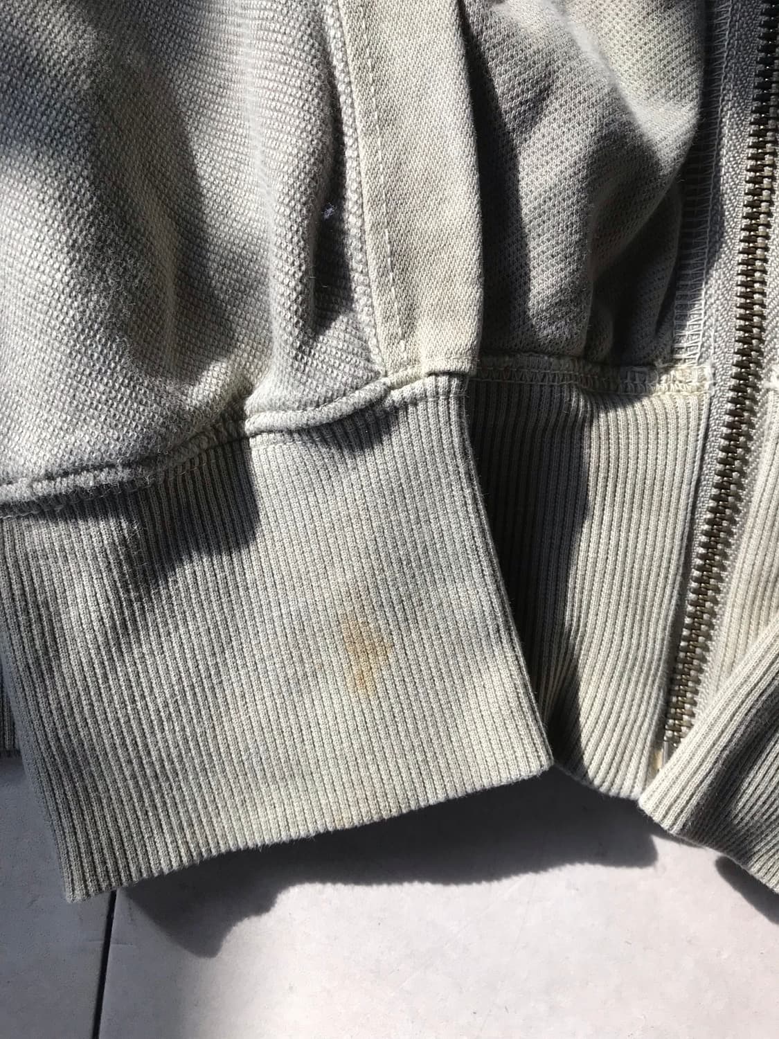 퓨마 카키 하이넥 집업 상품이미지8