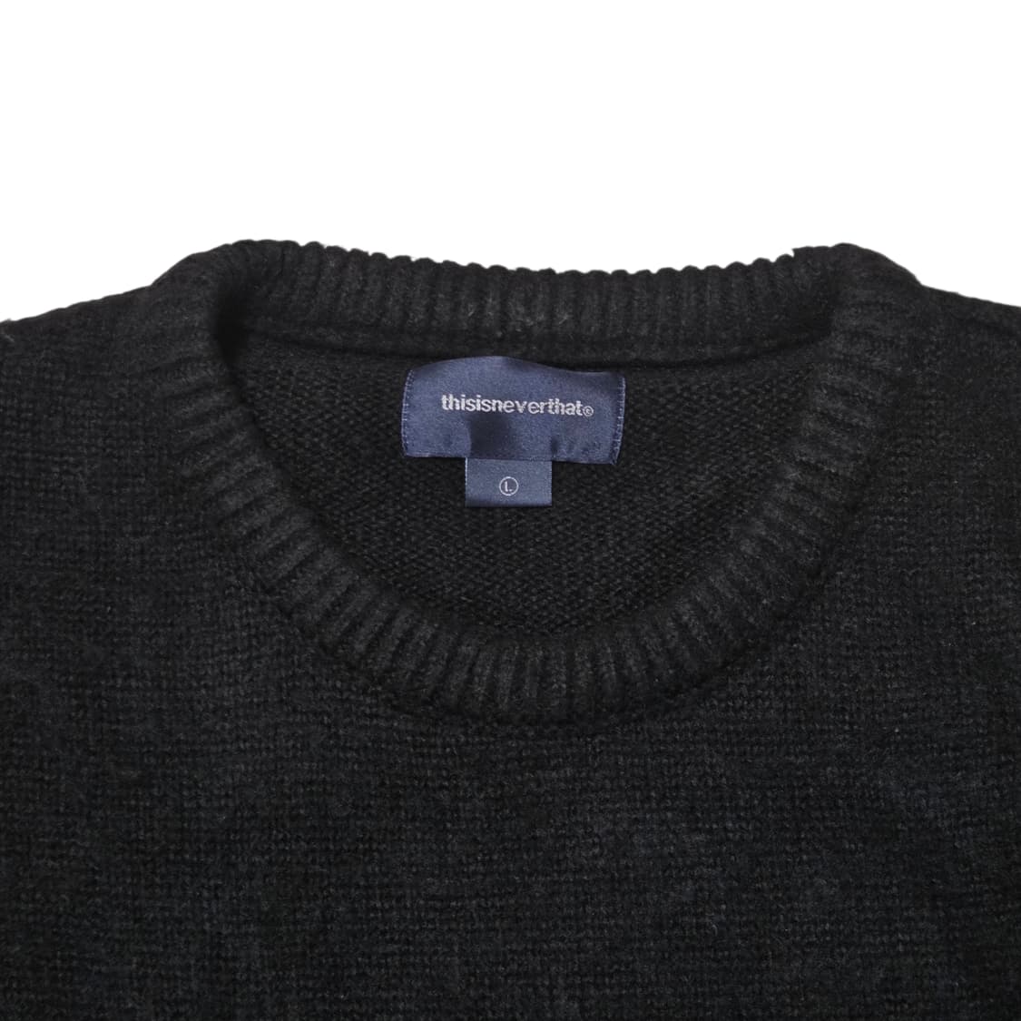 Thisisneverthat 디스이즈네버댓 남성 니트 빅로고 상품이미지2