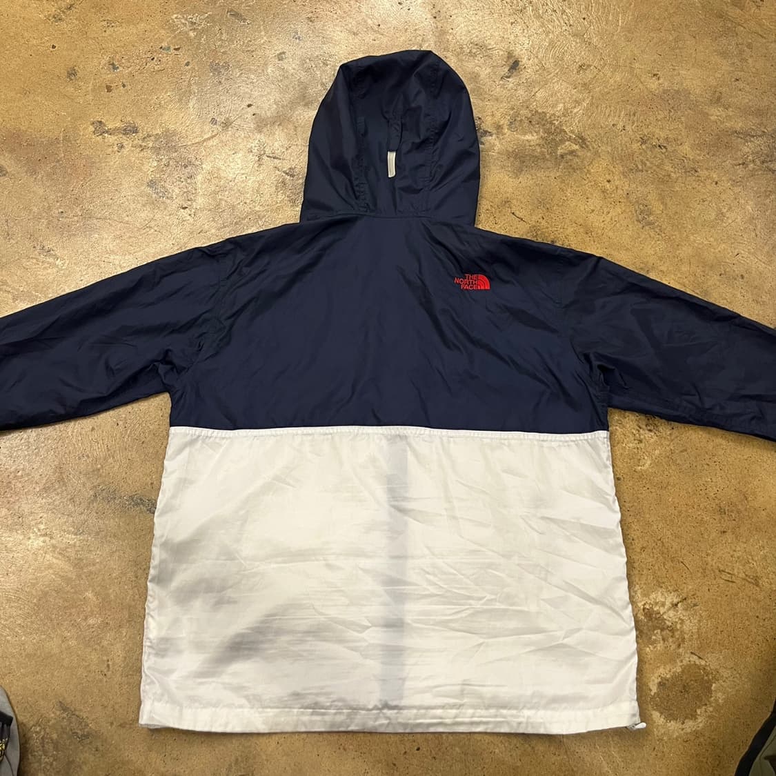 [정품/2XL] 노스페이스 바람막이 블랙 화이트 b12 상품이미지4