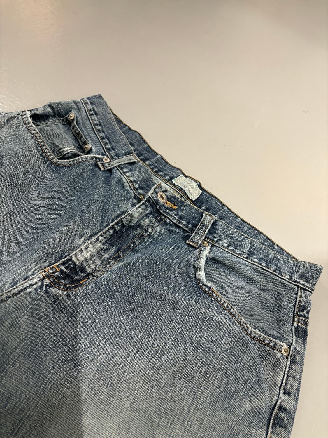 빈티지 데님 팬츠 상품이미지8