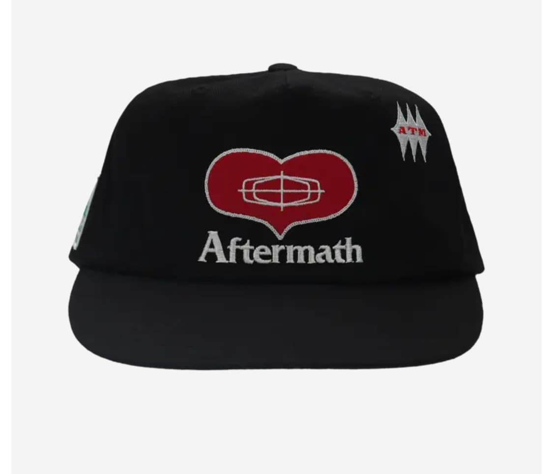 애프터매스 러브 5패널 볼 캡 블랙 상품이미지1