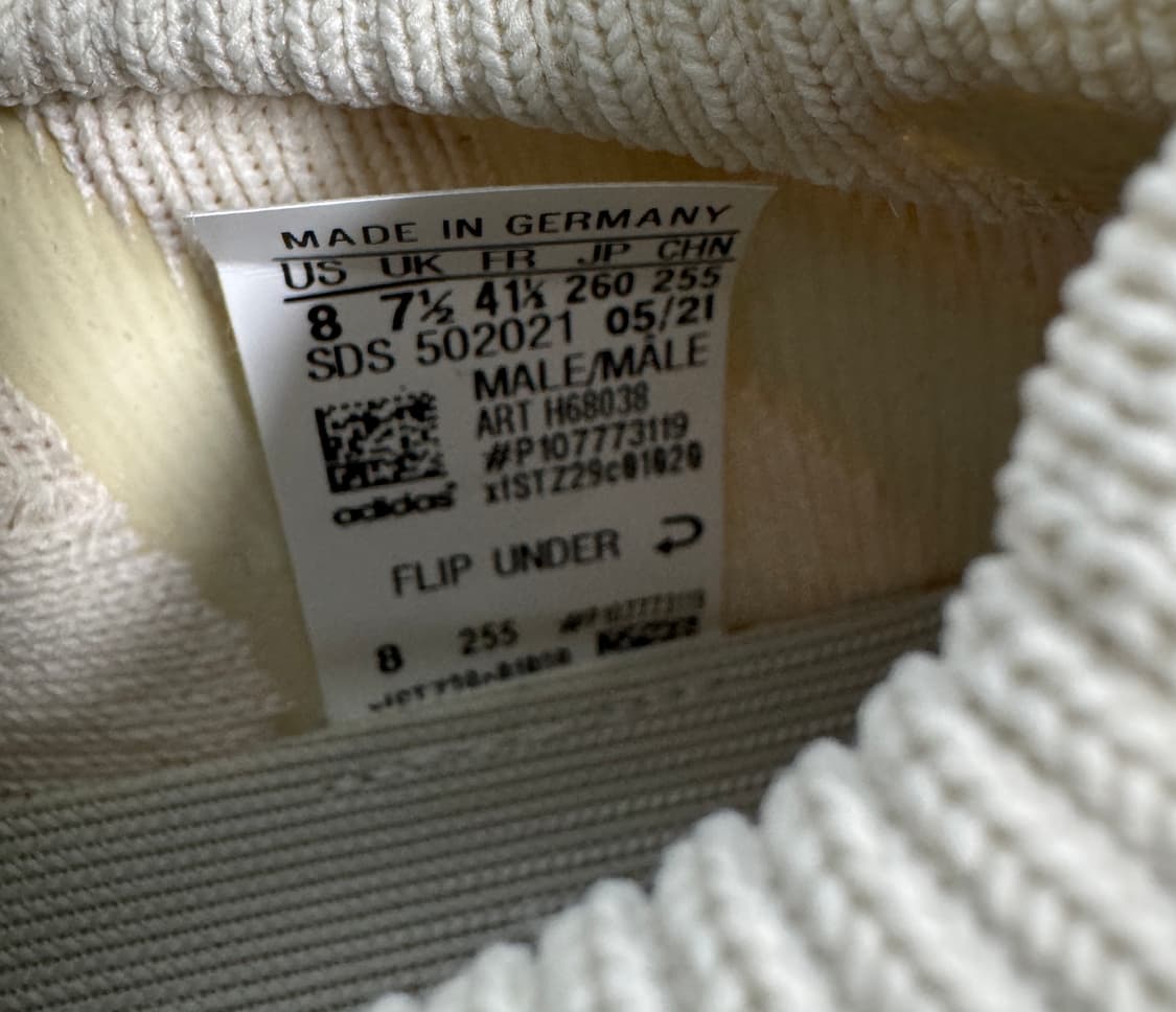 ADIDAS YEEZY 아디다스 이지 450 클라우드 화이트 255  상품이미지4