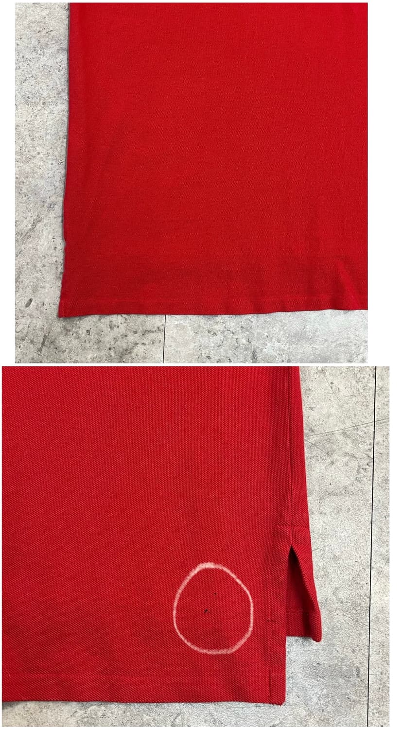 폴로 랄프로렌 반팔 카라티 레드 L #csz4047 상품이미지9