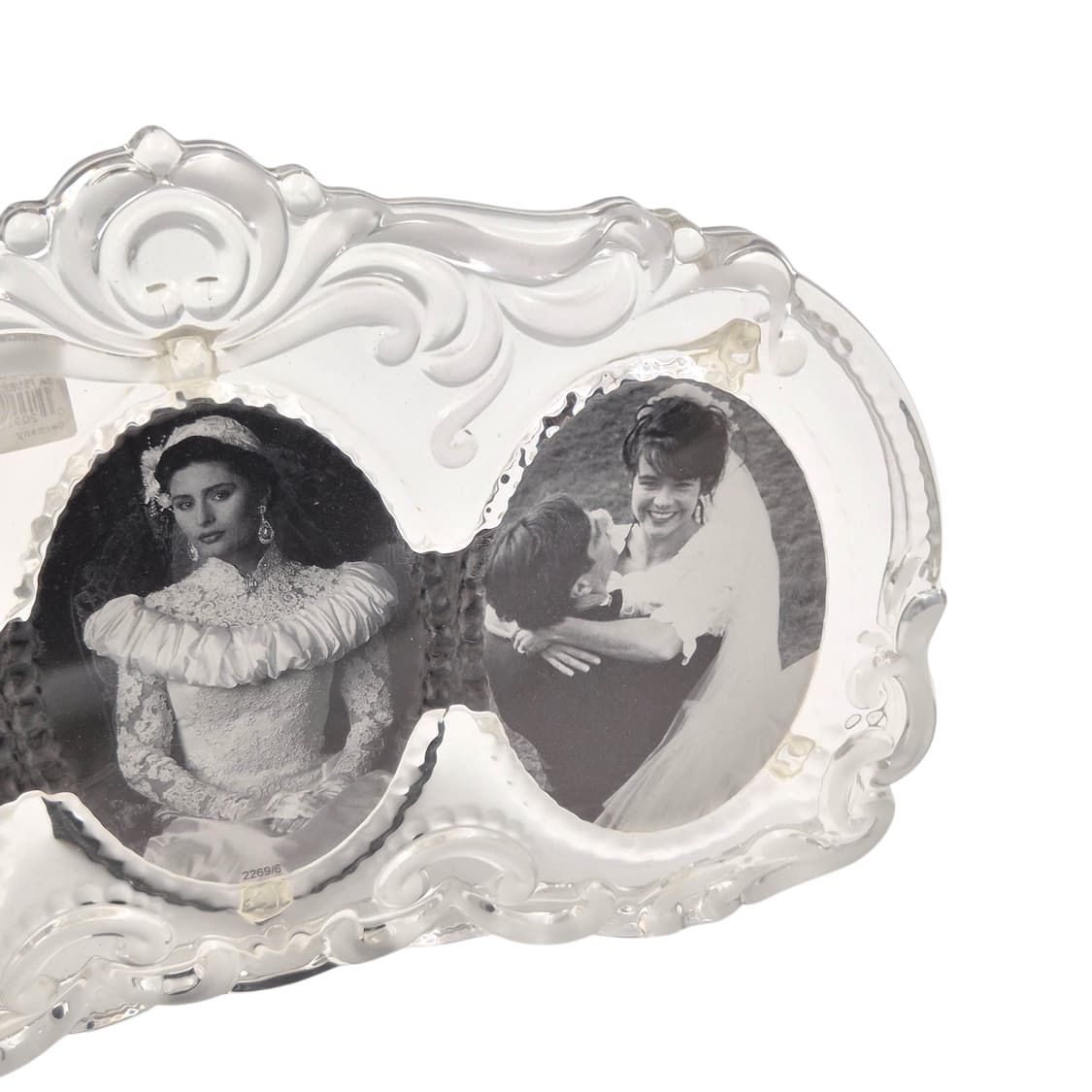 80s 독일 미카사 엔틱 불투명 3구 액자 상품이미지2