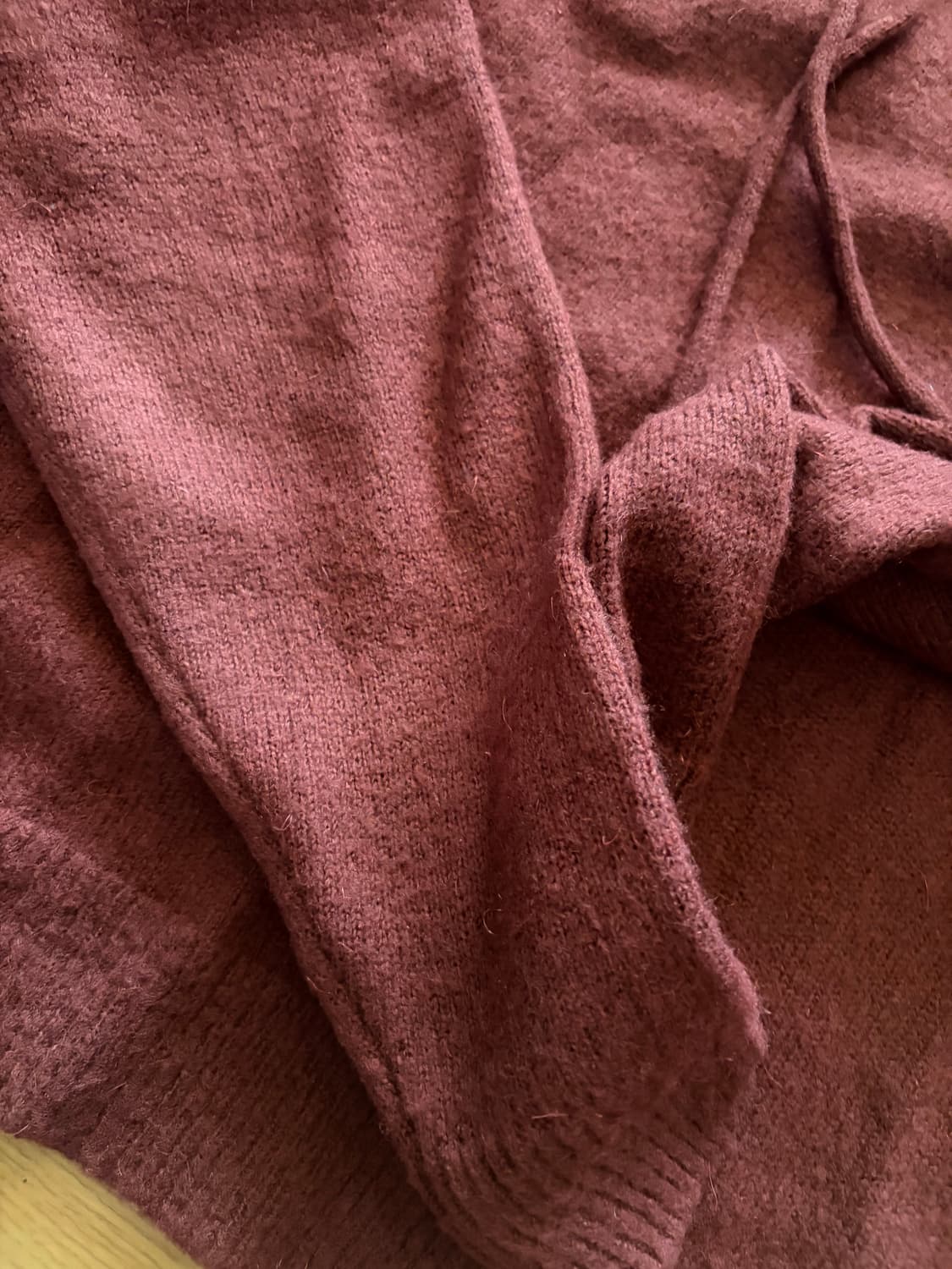 [2]해칭룸 후디니트 다크 레드 상품이미지6