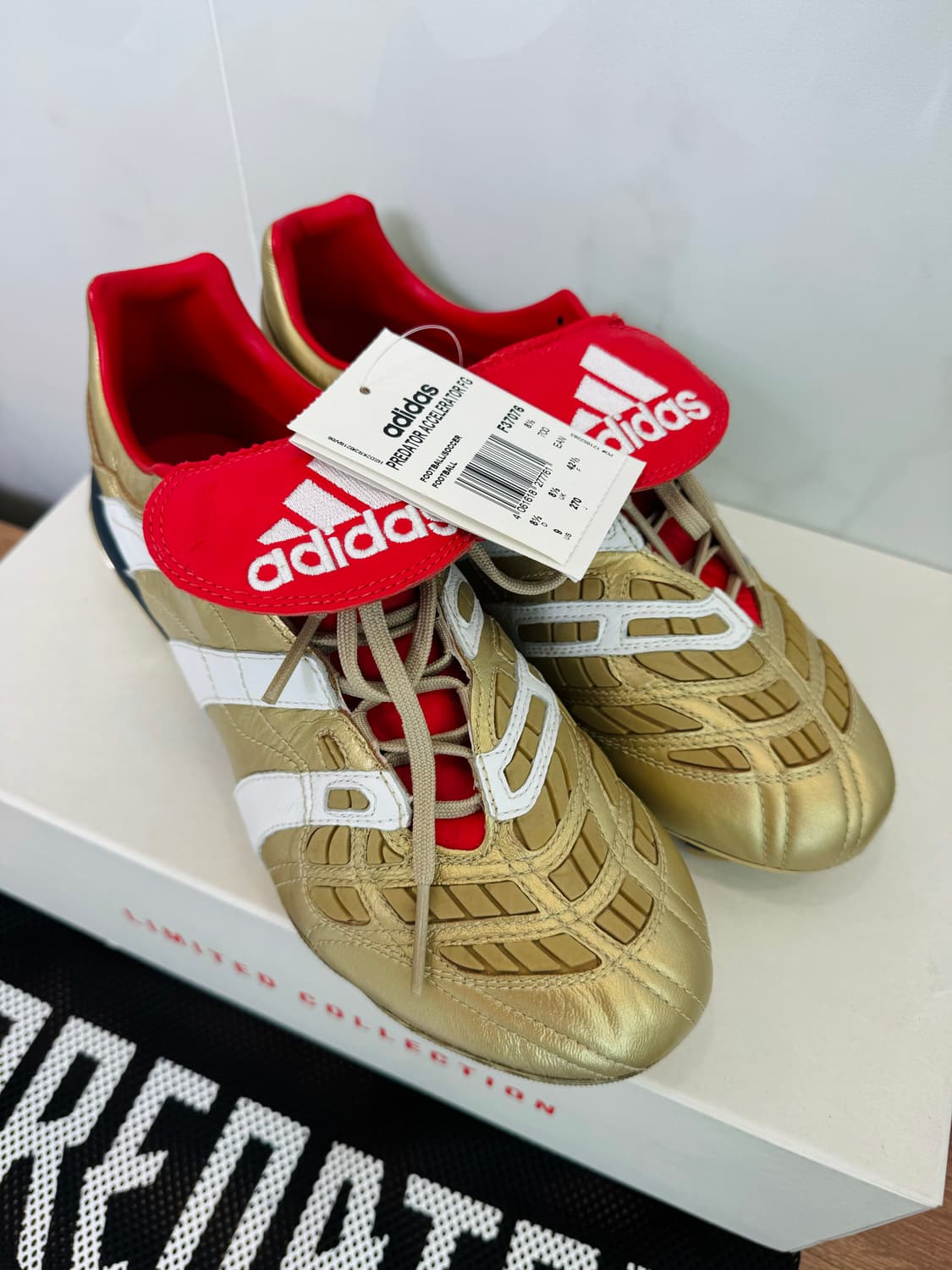 (270) 아디다스 프레데터 엑셀레이터 FG 지단 한정판 새제품 상품이미지1