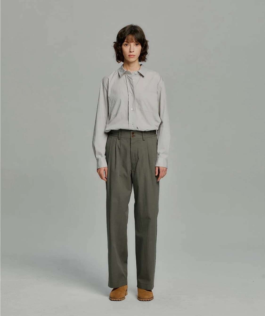 산티아고 오피서 팬츠 올리브 그레이 상품이미지8