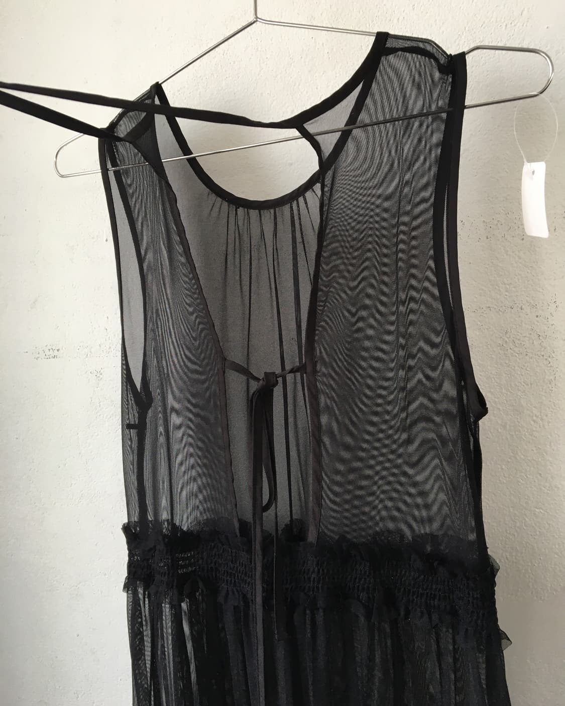See through sleeveless mesh onepiece 상품이미지4