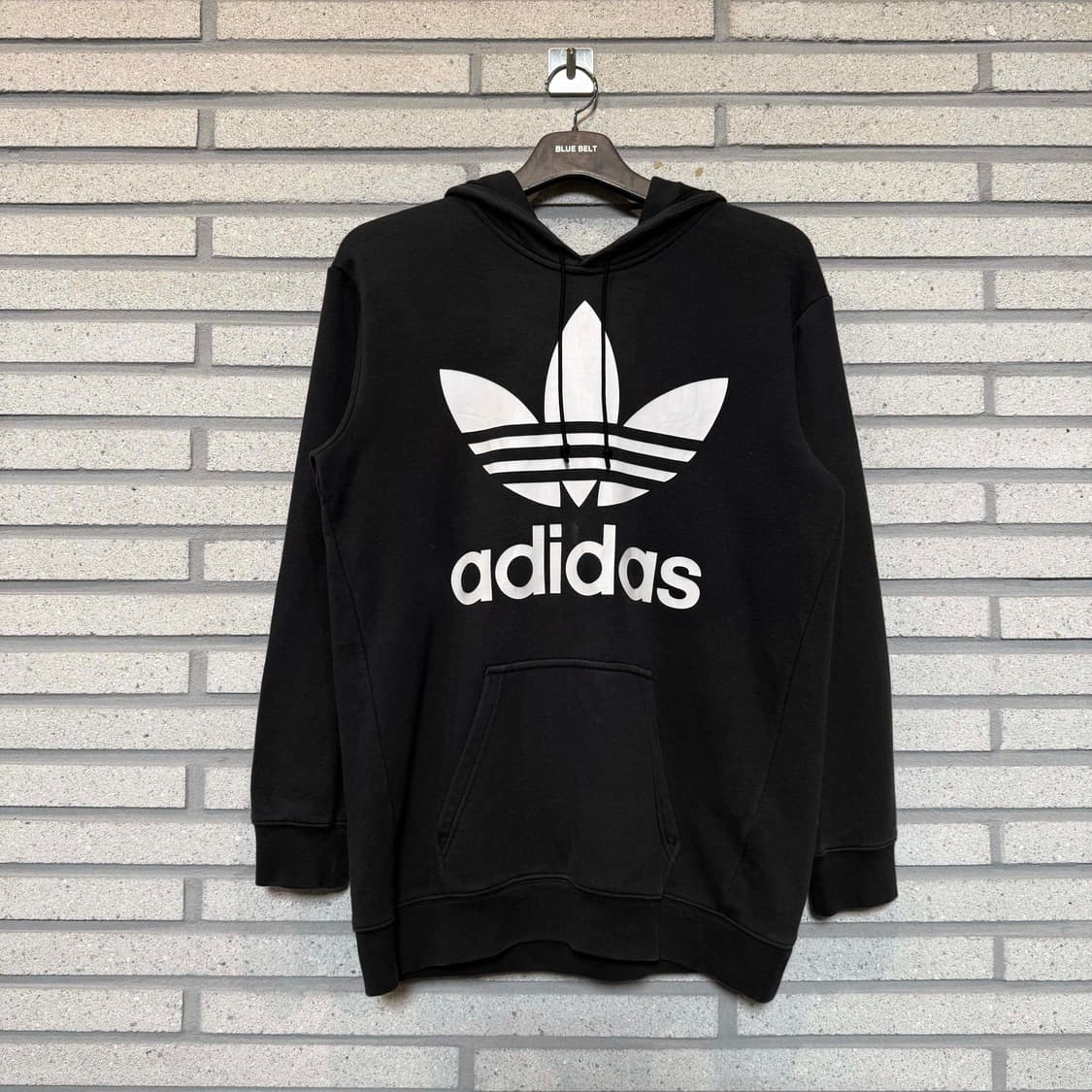 아디다스 파이어버드 프론트 빅로고 프린팅 후드티 상품이미지1