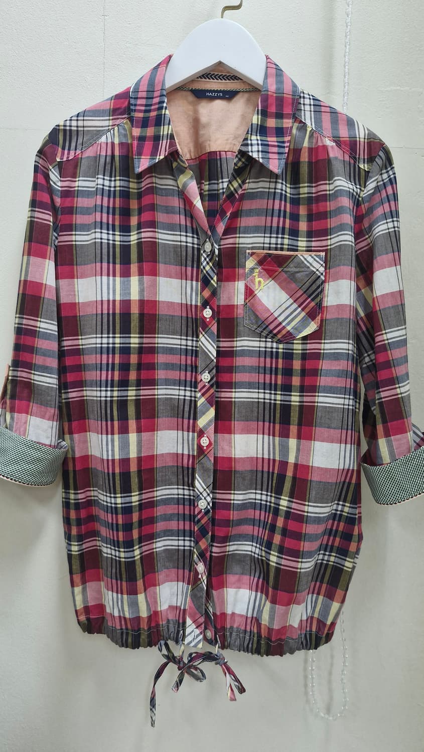 헤지스 HAZZYS 체크 셔츠 90 상품이미지2