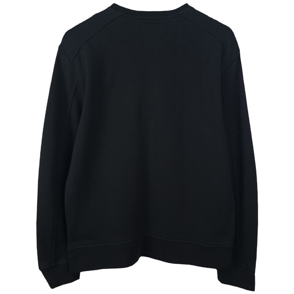 [아르마니] 빅로고 자수 오버핏 맨투맨 블랙 P01605 상품이미지3