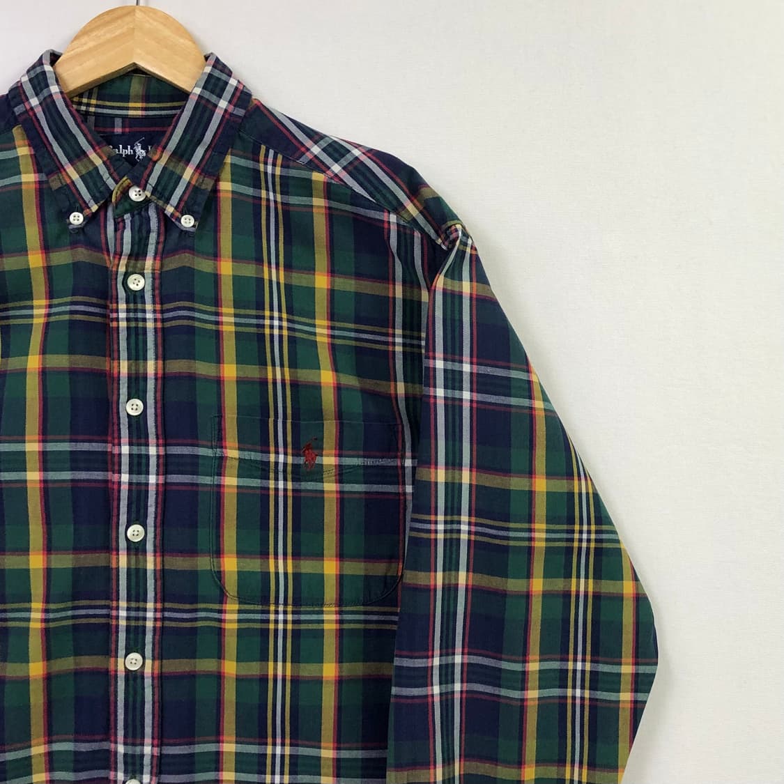 105 폴로 타탄체크 셔츠 상품이미지1