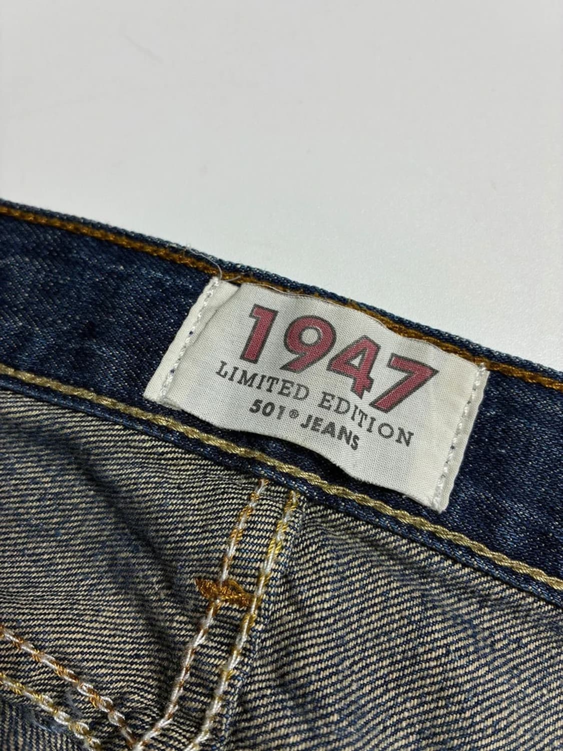 리바이스 00's 501 1947 리미티드 에디션 데님 팬츠 R2327 상품이미지7