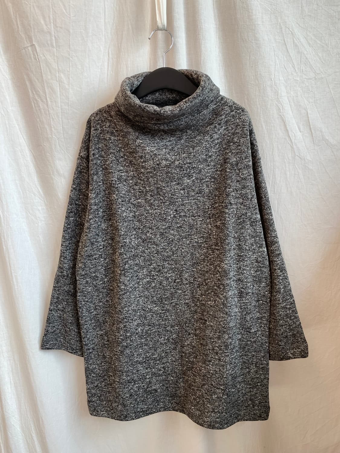 UNIQLO 터틀넥 오버핏 니트탑(L) 상품이미지1