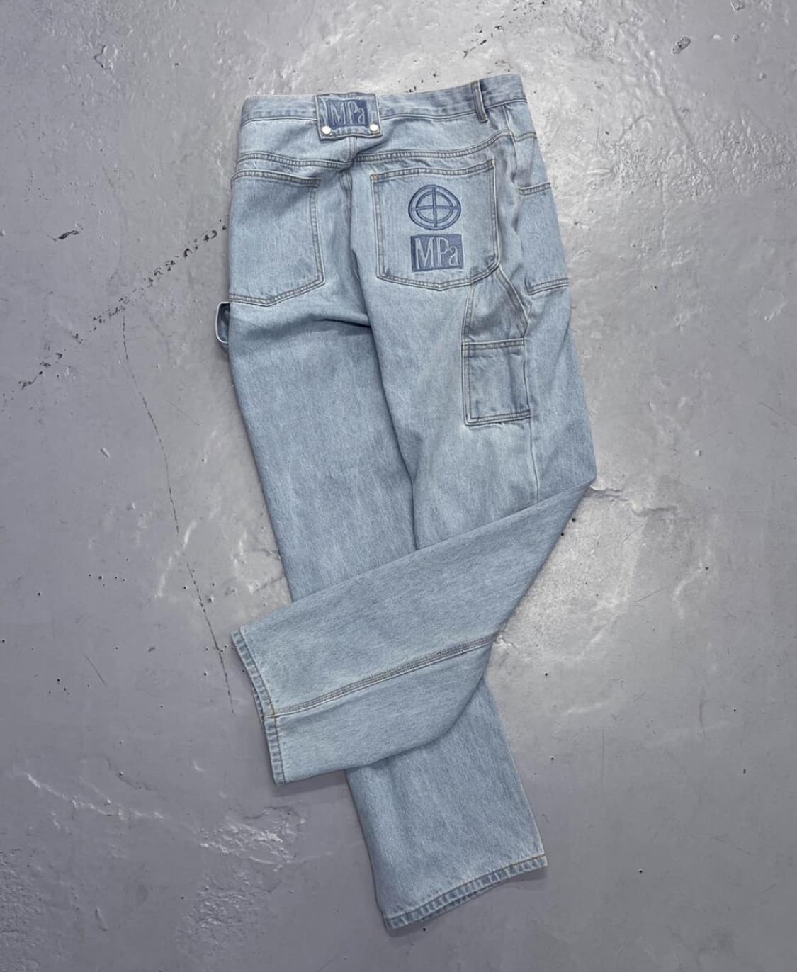 MPa PAINTER DENIM PANTS (STEEL BLUE) 상품이미지1